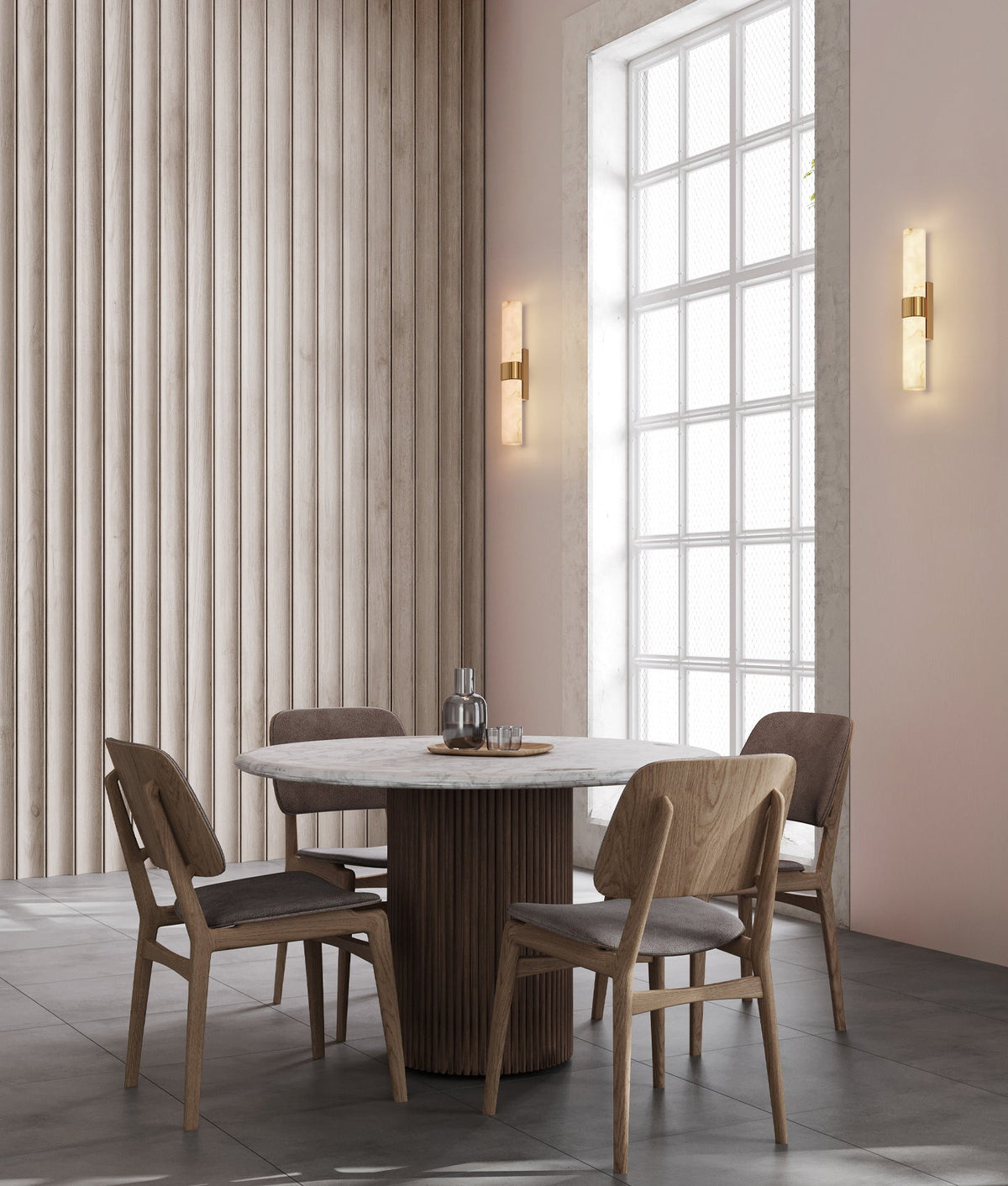 CLA FLECHA LED Wall Light - Dimmable, Marble-CLA Lighting-Ozlighting.com.au