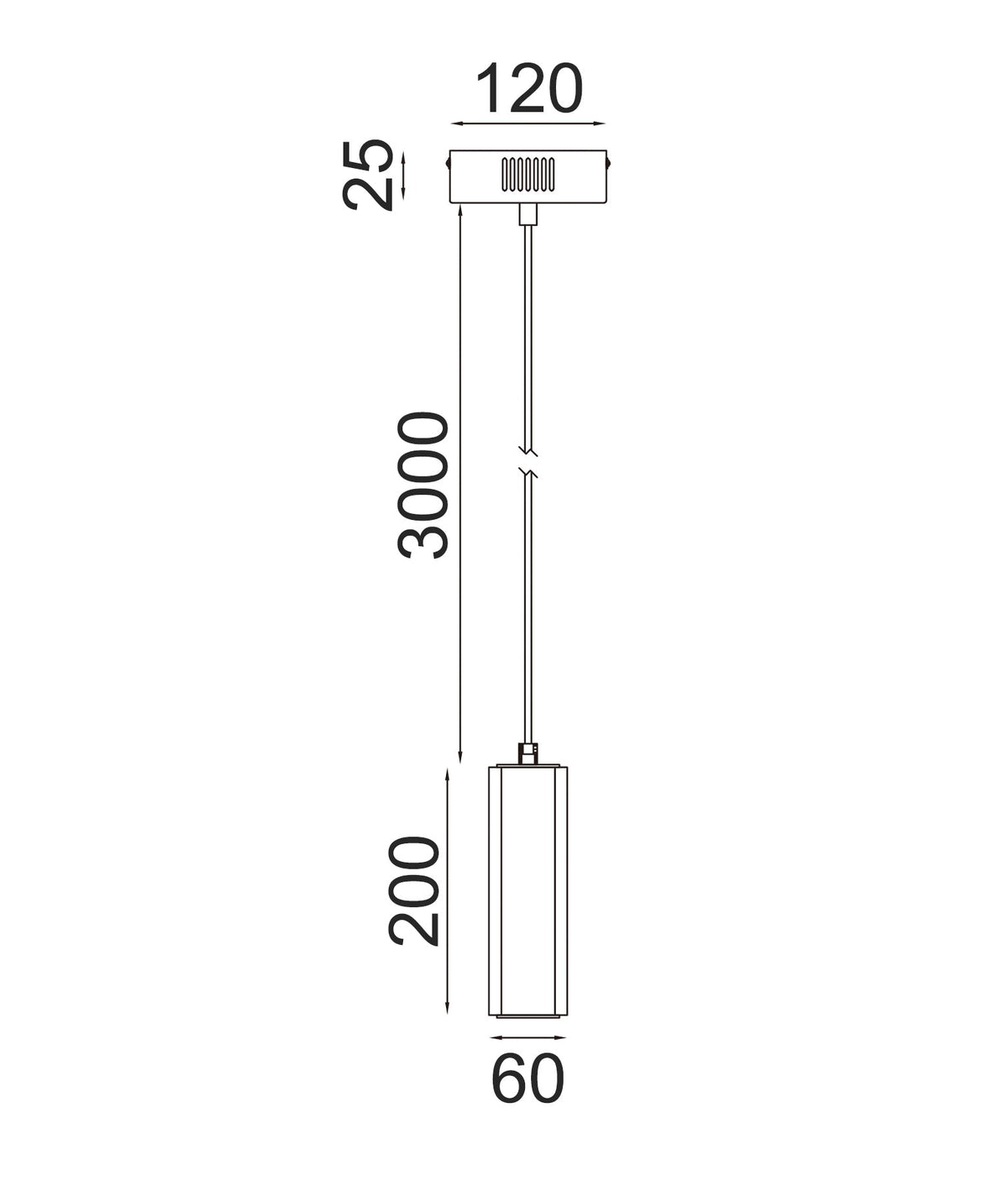 CLA FRECCIA LED Pendant - Tri-Colour, Glass-CLA Lighting-Ozlighting.com.au