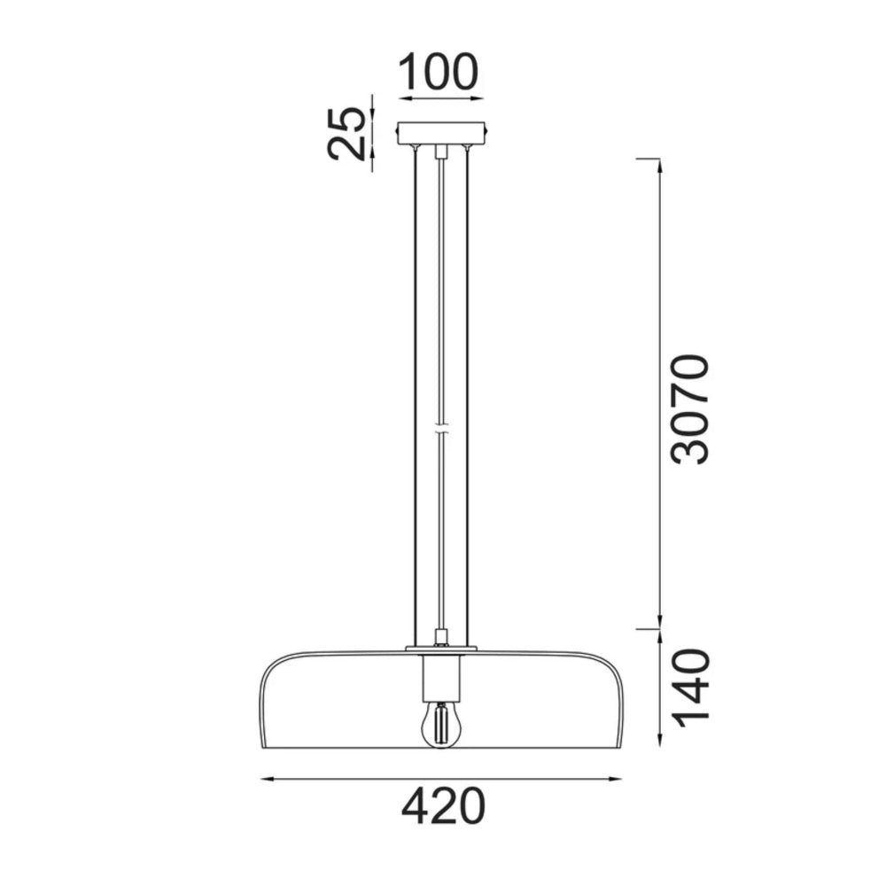 CLA GELATINA 1-Light Pendant-CLA Lighting-Ozlighting.com.au