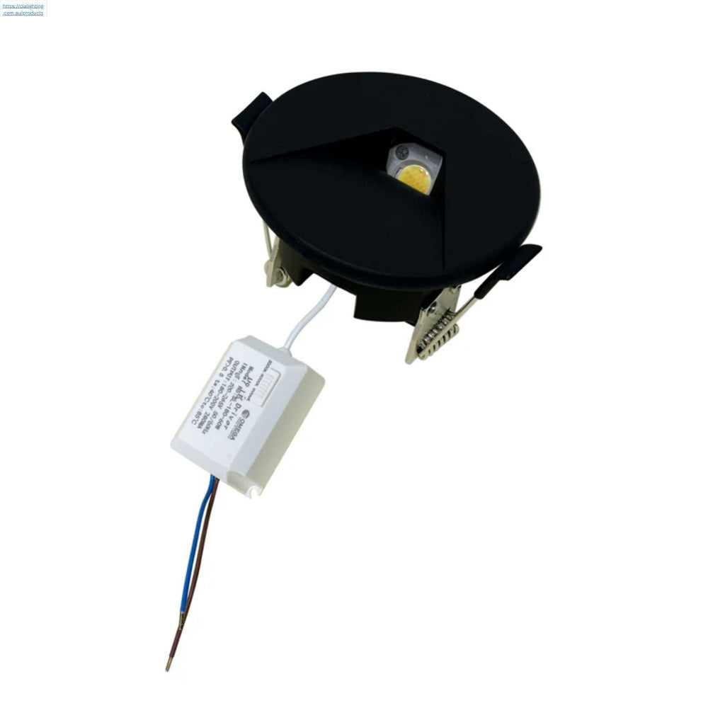 CLA LED Step Light - Tri-Colour, Recessed, Round-CLA Lighting-Ozlighting.com.au