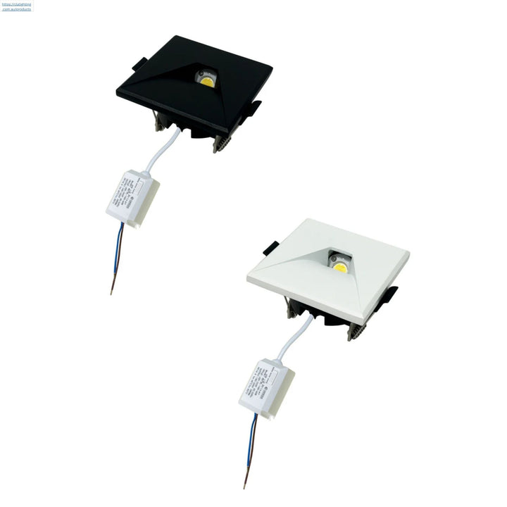 CLA - LED Tri-CCT Recessed Square Step Lights-CLA Lighting-Ozlighting.com.au
