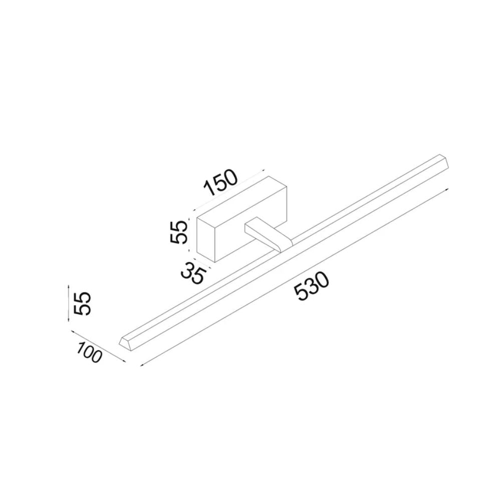 CLA LINEAL - LED Tri-CCT Dimmable Wall Light-CLA Lighting-Ozlighting.com.au
