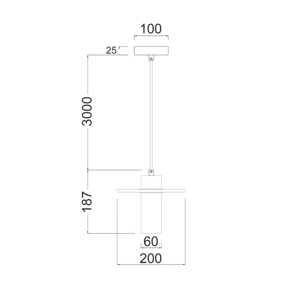 CLA LUCERNA - 1 Light Pendant-CLA Lighting-Ozlighting.com.au