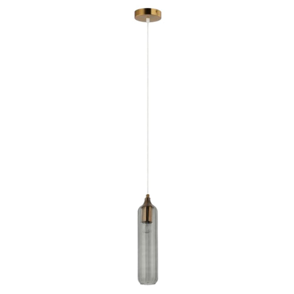 CLA MANGA - 1 Light Glass Cylinder Pendant-CLA Lighting-Ozlighting.com.au