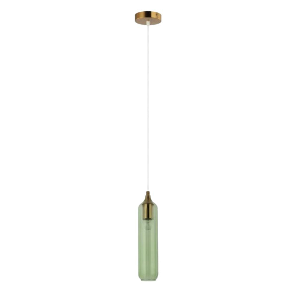 CLA MANGA - 1 Light Glass Cylinder Pendant-CLA Lighting-Ozlighting.com.au