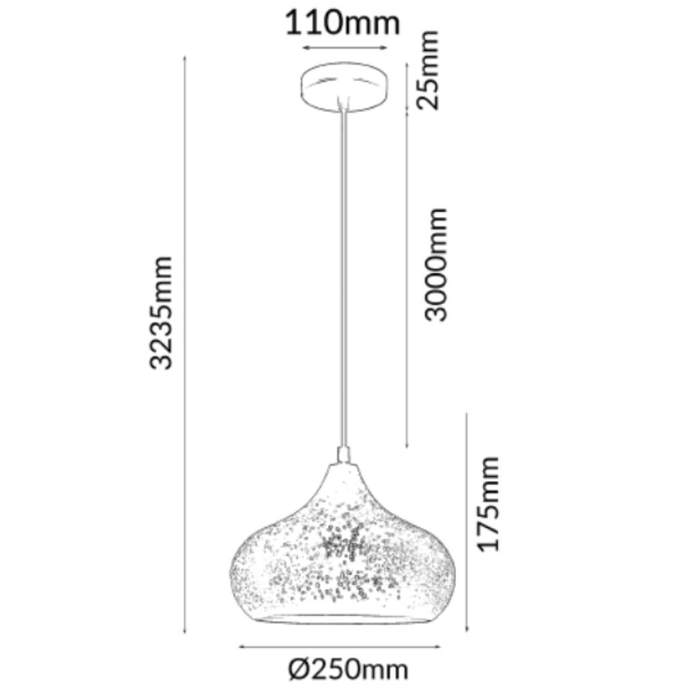 CLA MARRAKESH LED Pendant - 1 Light-CLA Lighting-Ozlighting.com.au