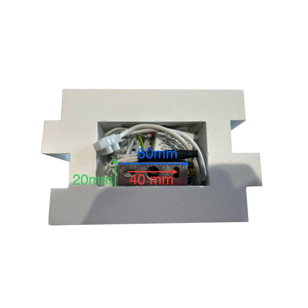 CLA NAGOYA - 5W LED Rectangular Up/Down Wall Light-CLA Lighting-Ozlighting.com.au