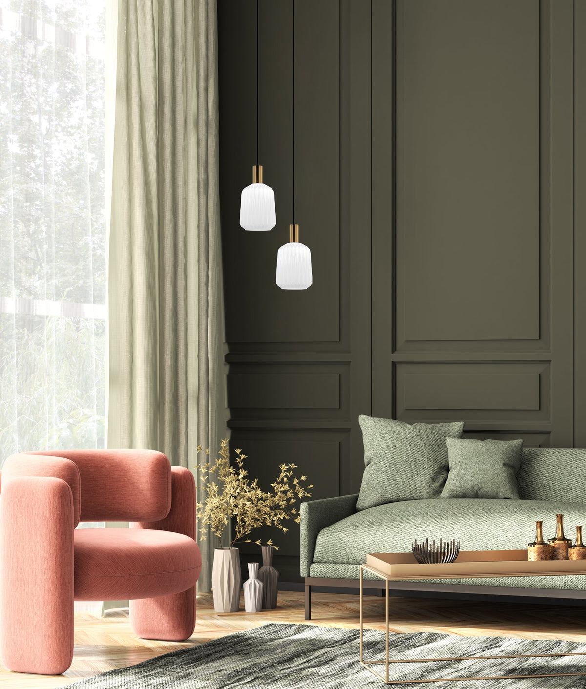 CLA PAPEL Pendant - Jar, Glass-CLA Lighting-Ozlighting.com.au