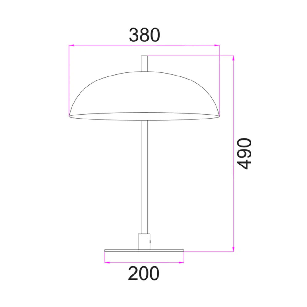 CLA PARAGUAS - 60W Table Lamp-CLA Lighting-Ozlighting.com.au