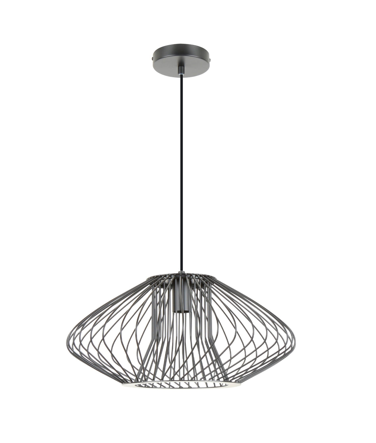 CLA PARRILLA Pendant - Oval, Iron-CLA Lighting-Ozlighting.com.au