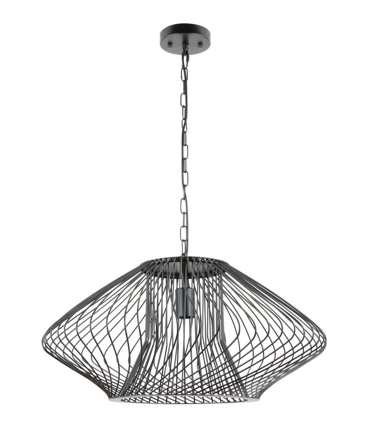 CLA PARRILLA Pendant - Oval, Iron-CLA Lighting-Ozlighting.com.au