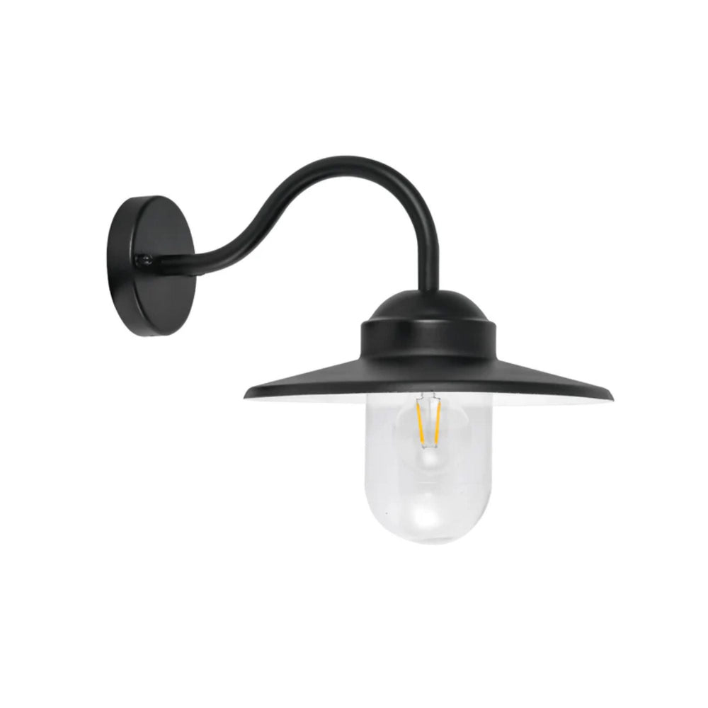 CLA PAYONG - 60W Hat Shape with Clear Glass Wall Light-CLA Lighting-Ozlighting.com.au