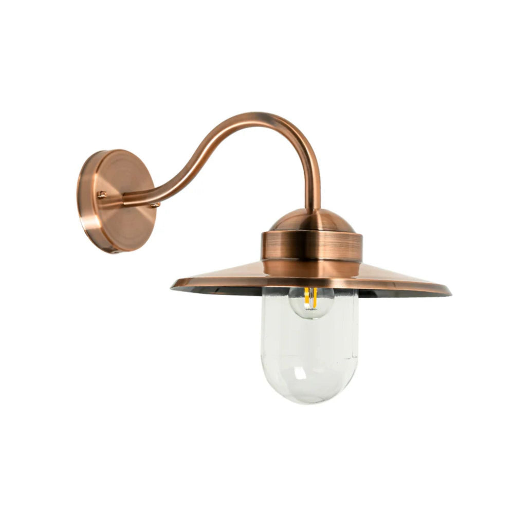 CLA PAYONG - 60W Hat Shape with Clear Glass Wall Light-CLA Lighting-Ozlighting.com.au