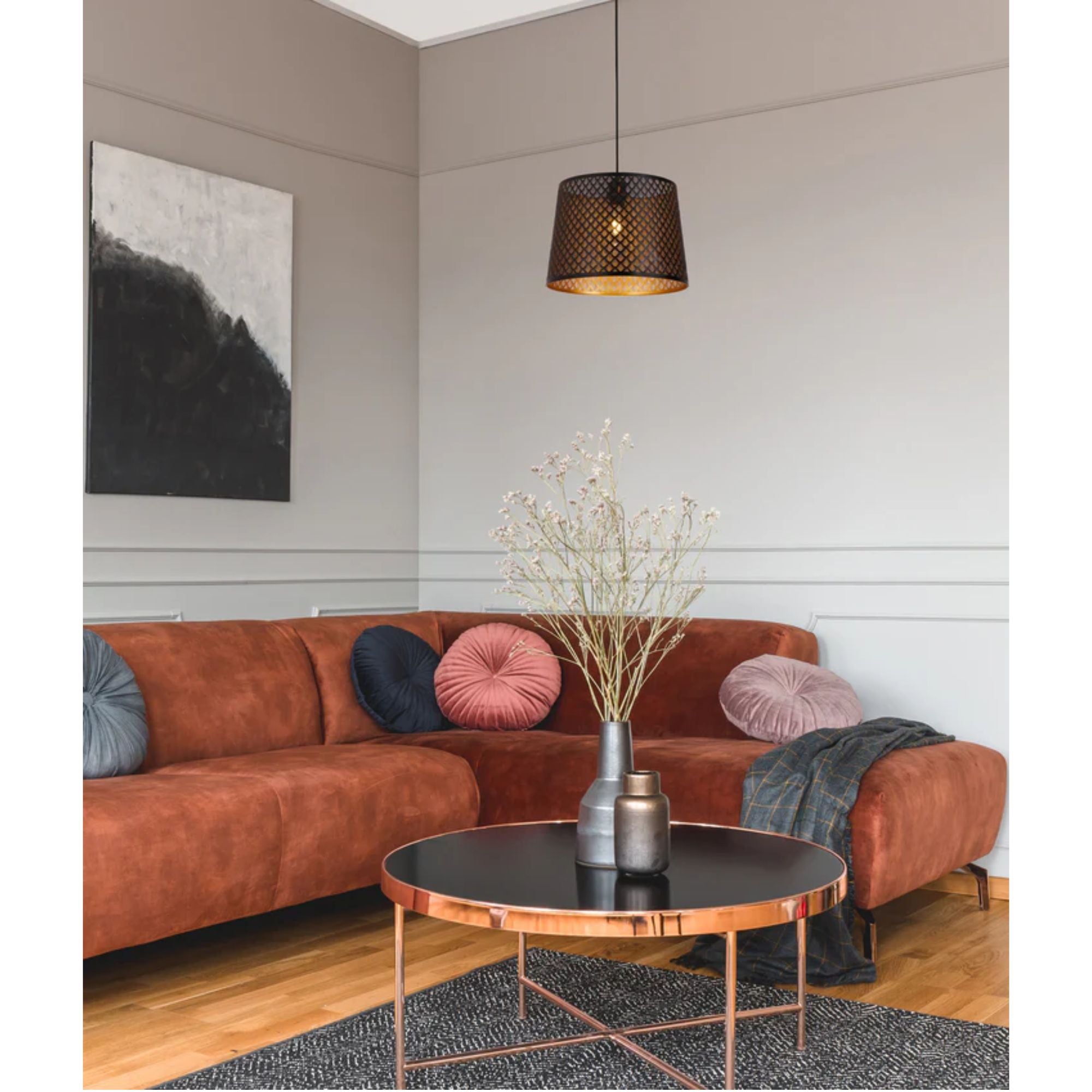 CLA PENSHADE - 1 Light Geometry Pendant-CLA Lighting-Ozlighting.com.au