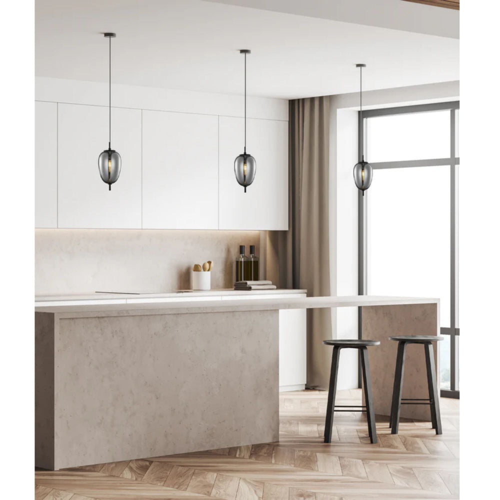 CLA PINO - 1 Light Oval Pendant-CLA Lighting-Ozlighting.com.au