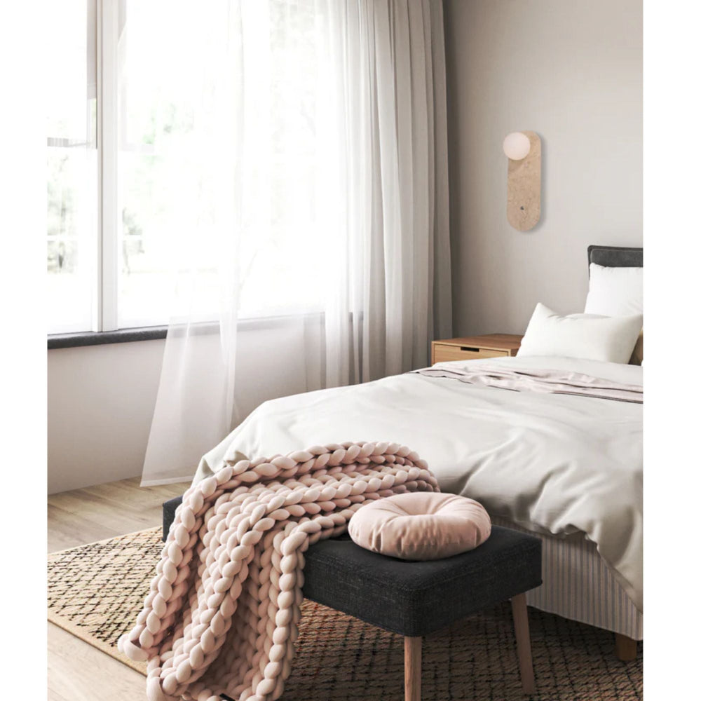 CLA POI - 20W Oblong Opal Diffuser Wall Light-CLA Lighting-Ozlighting.com.au