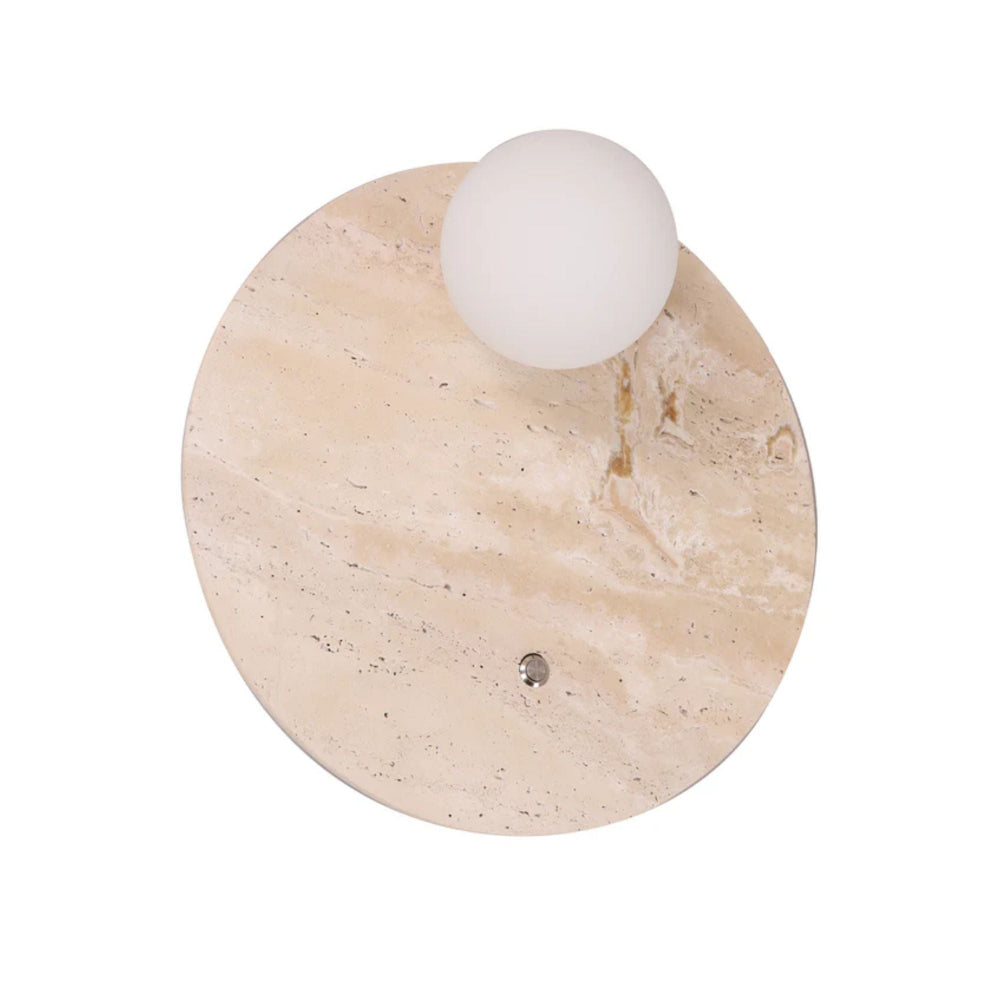 CLA POI - 20W Round Opal Diffuser Wall Light-CLA Lighting-Ozlighting.com.au