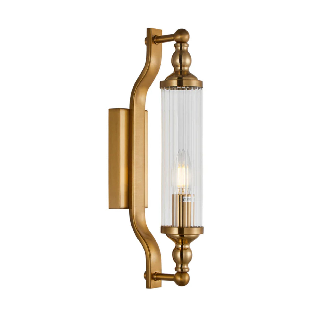 CLA RODILLO 10W Clear Glass Wall Light-CLA Lighting-Ozlighting.com.au