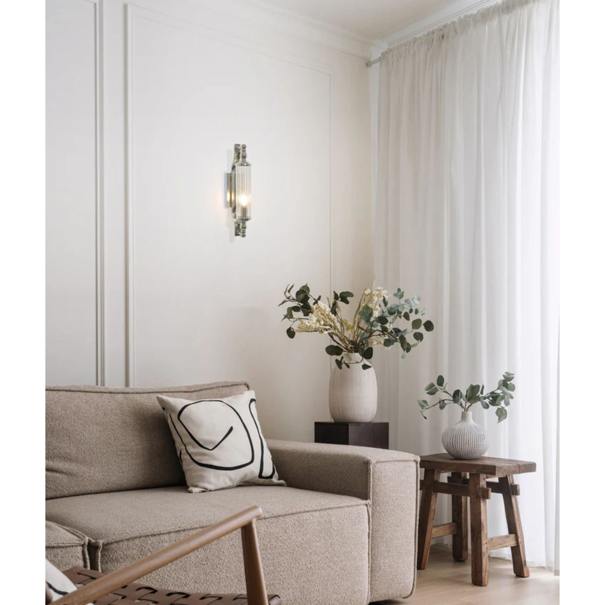 CLA RODILLO 10W Clear Glass Wall Light-CLA Lighting-Ozlighting.com.au