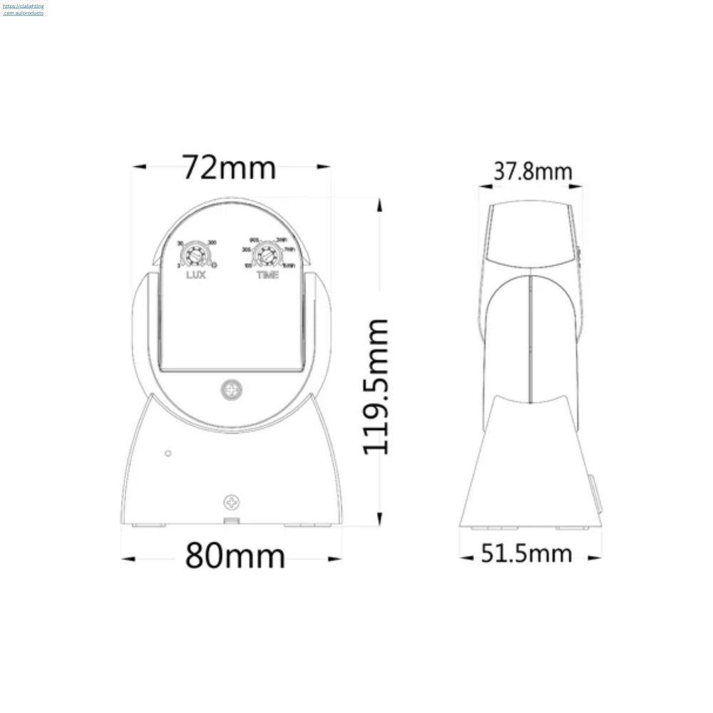 CLA SENS001-002 - Infrared Surface Mounted Motion Sensors-CLA Lighting-Ozlighting.com.au