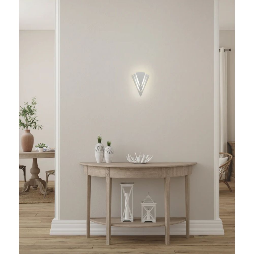 CLA SURAT - 13W LED Dual-CCT Triangular Wall Light-CLA Lighting-Ozlighting.com.au