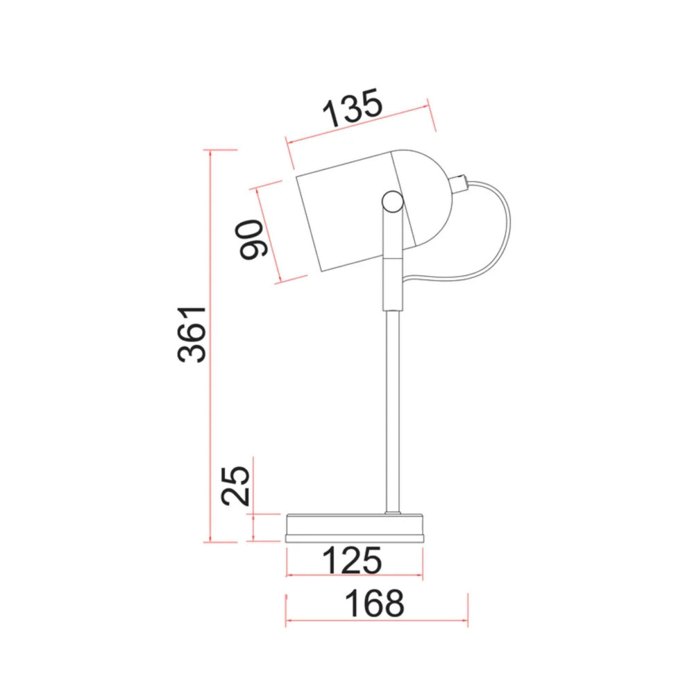 CLA TAZZA 60W Table Lamp-CLA Lighting-Ozlighting.com.au