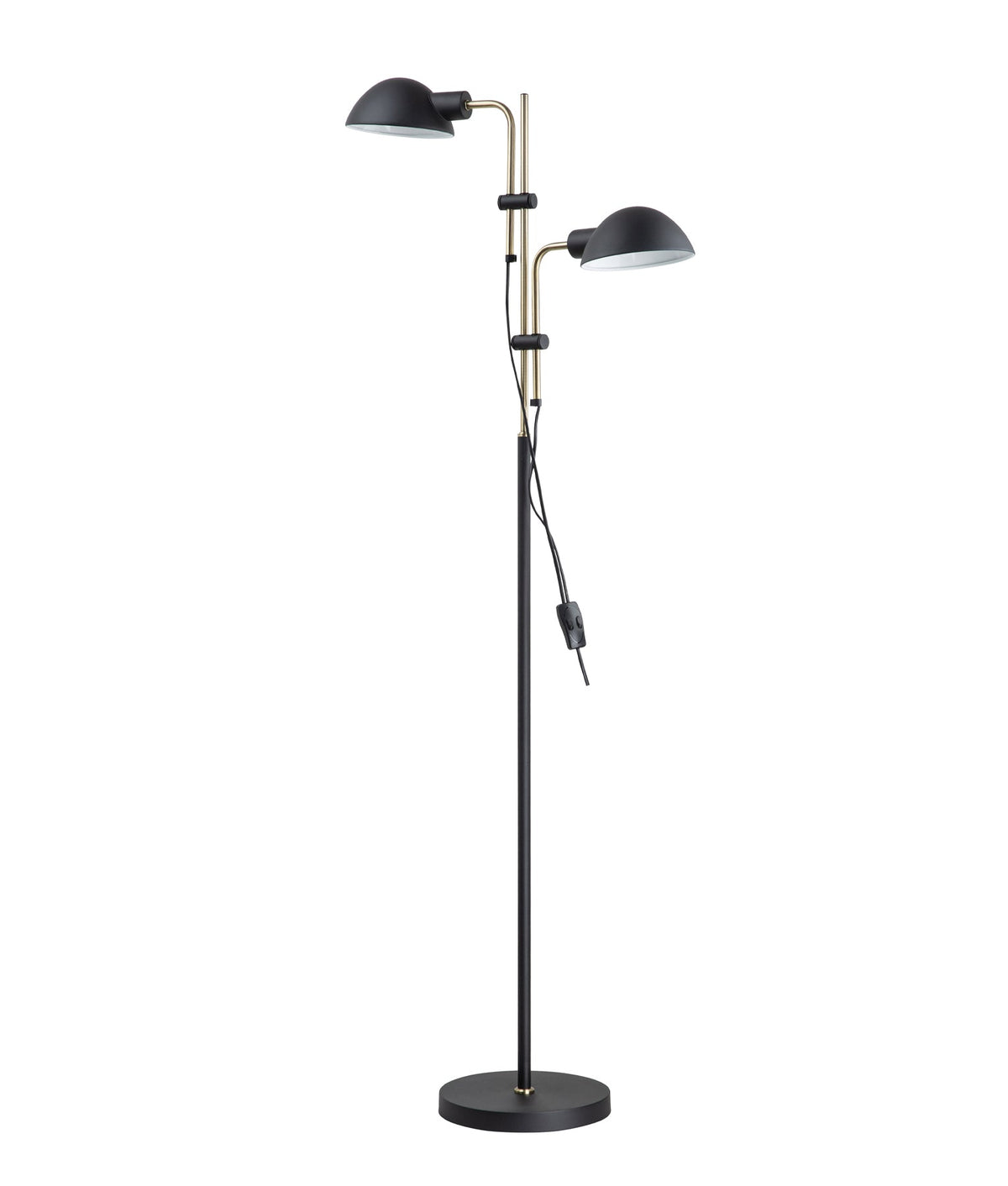CLA TETTU Floor Lamp - Adjustable, Black-CLA Lighting-Ozlighting.com.au