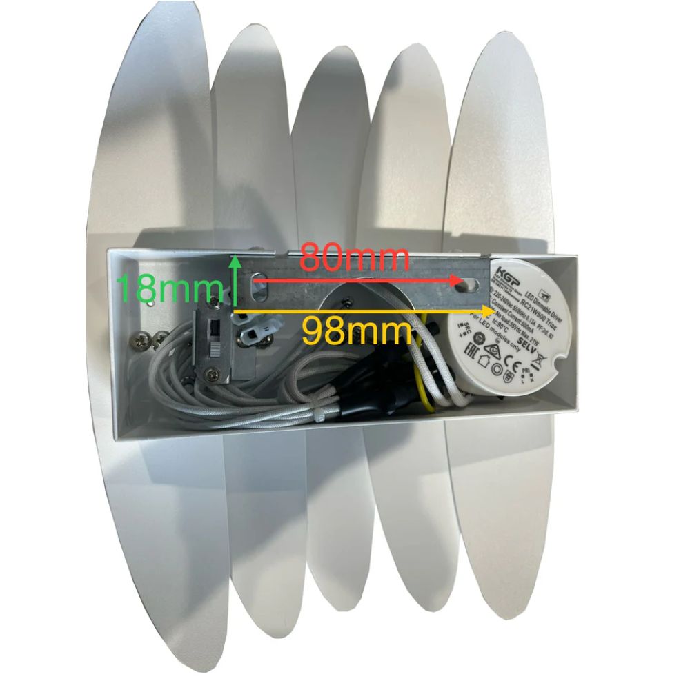 CLA TIJUANA - 17W LED Interior Curved Wall Light-CLA Lighting-Ozlighting.com.au