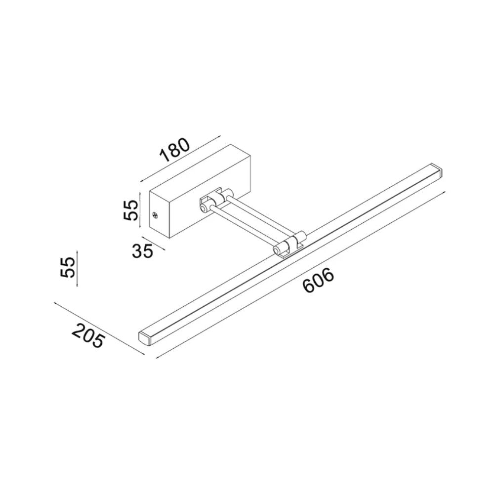 CLA VANIDAD - 20W LED Vanity / Picture Wall Light-CLA Lighting-Ozlighting.com.au