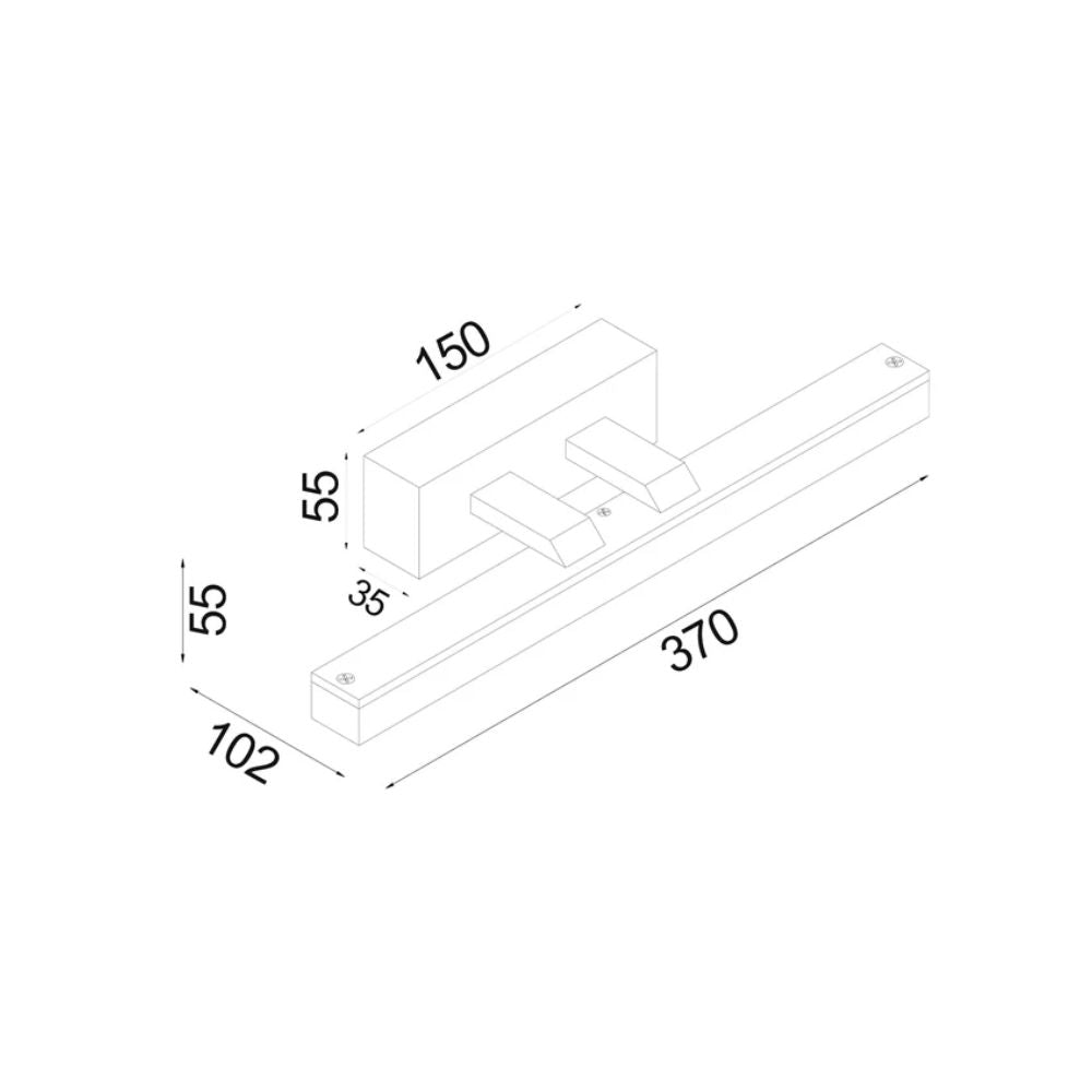 CLA VANITAS - LED Tri-CCT Wall Light-CLA Lighting-Ozlighting.com.au