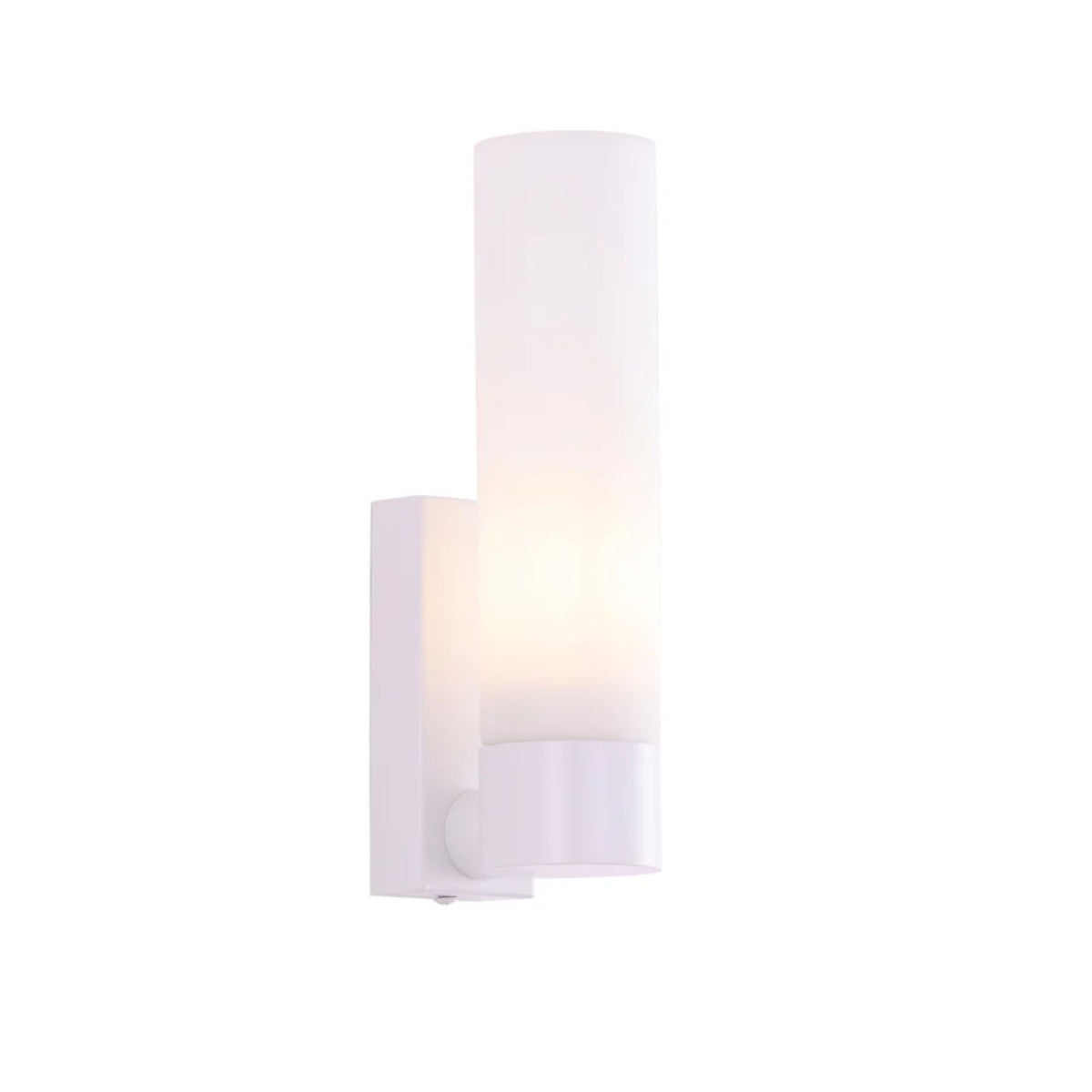 CLA VARA 40W Tubular Up Opal Glass Wall Light-CLA Lighting-Ozlighting.com.au