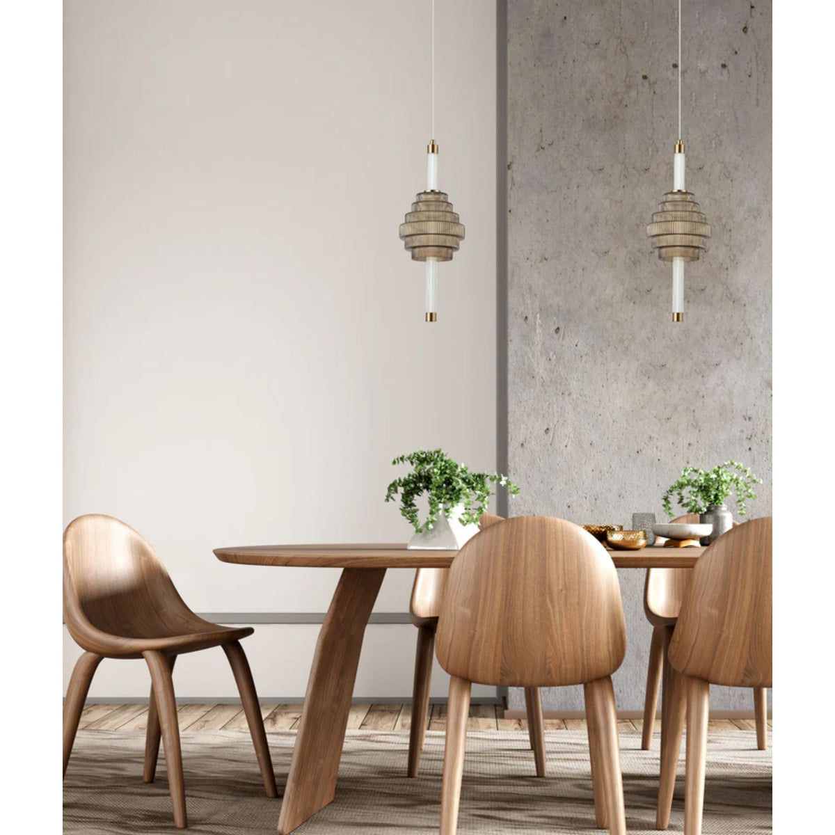 CLA WAND Spinning Top Tri-Colour LED Pendant Light-CLA Lighting-Ozlighting.com.au