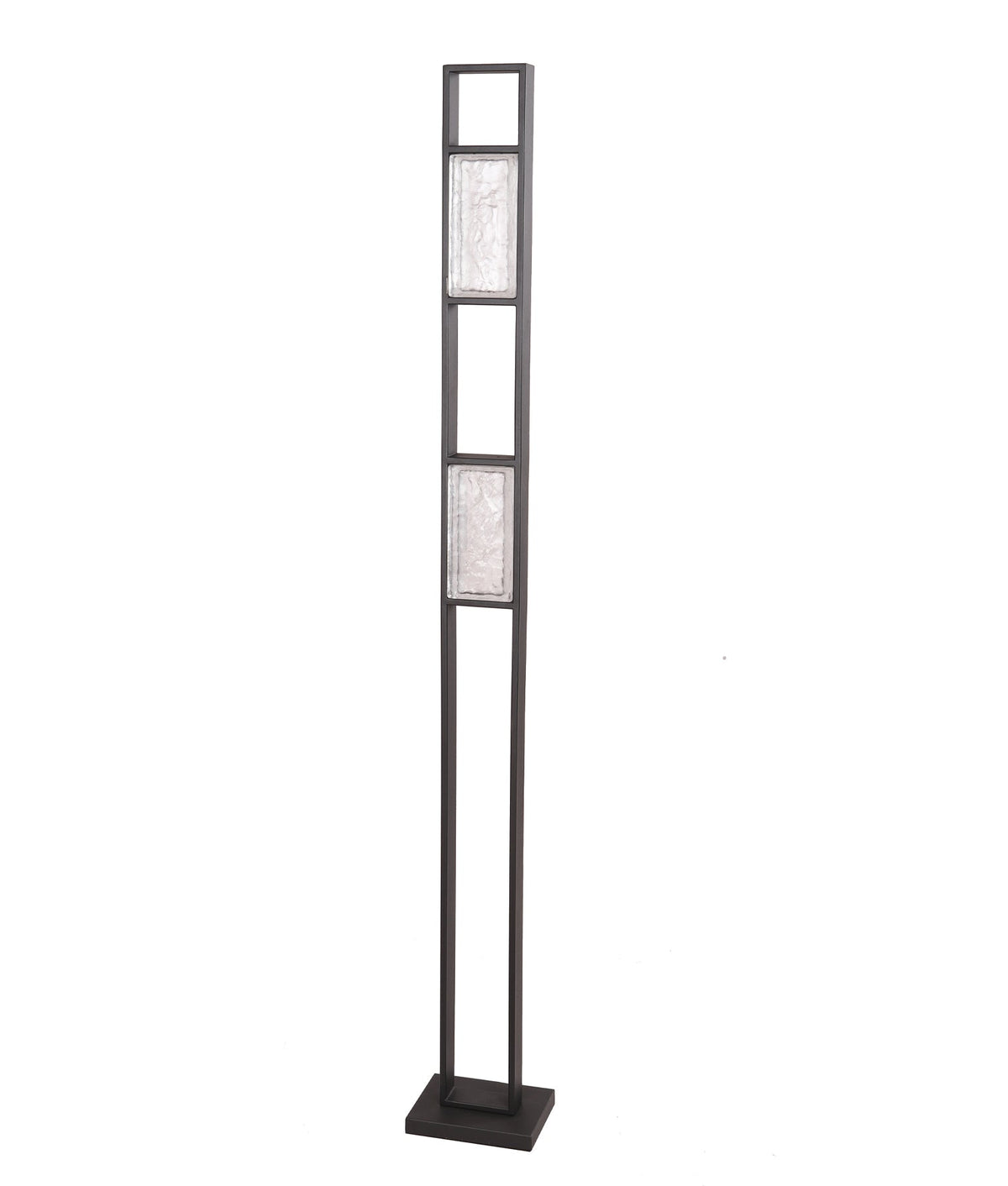 CLA ZEIGEL LED Floor Lamp - Rectangular, Glass-CLA Lighting-Ozlighting.com.au