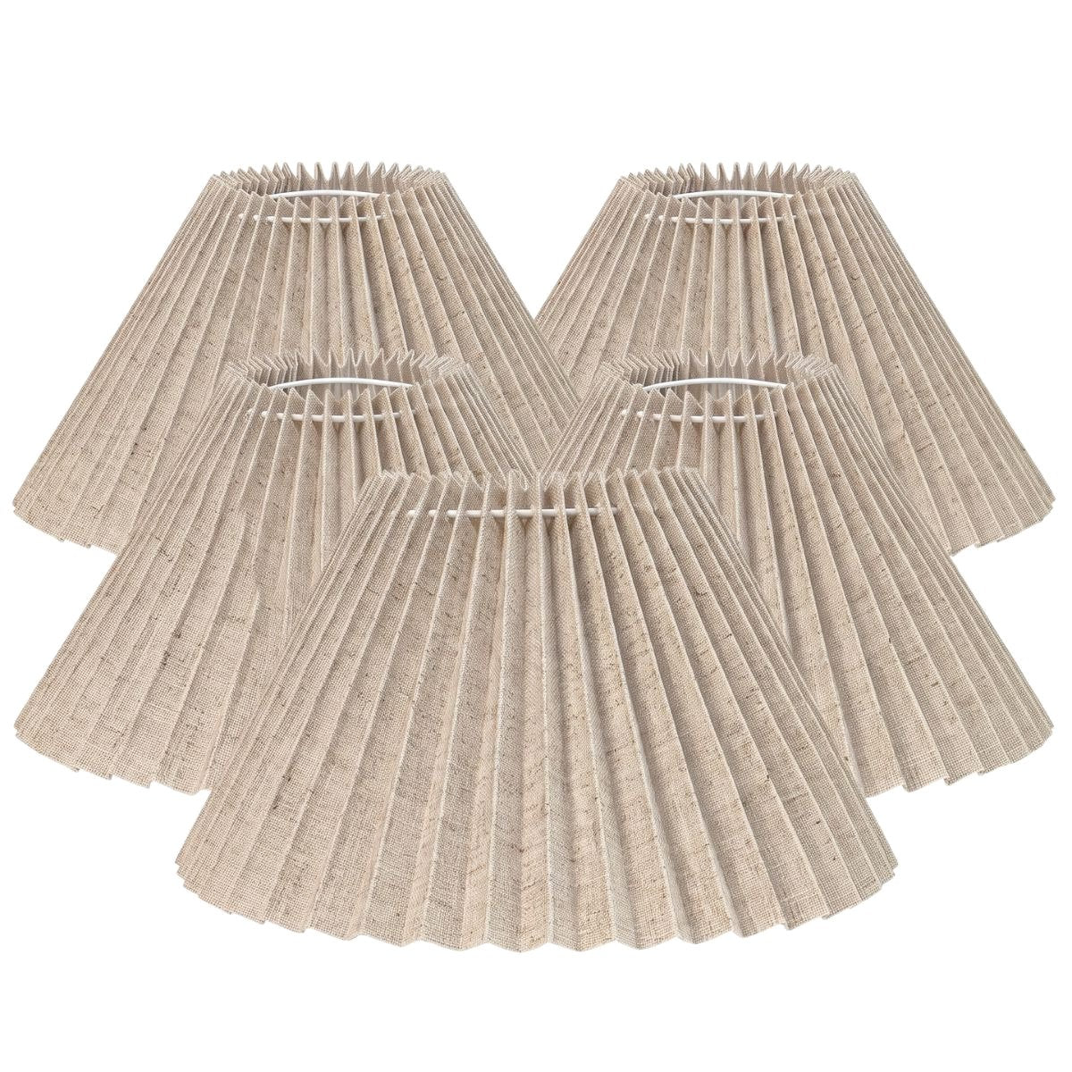 Cafe Lighting ANYA Pleated Empire Lampshade - 5-Pack-Cafe Lighting-Ozlighting.com.au