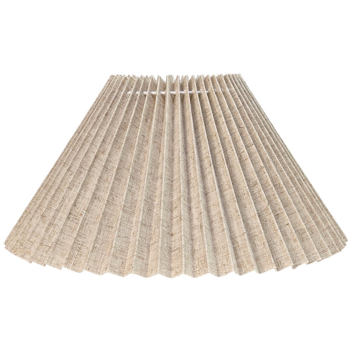 Cafe Lighting ANYA Pleated Empire Shade - Medium Natural-Cafe Lighting-Ozlighting.com.au