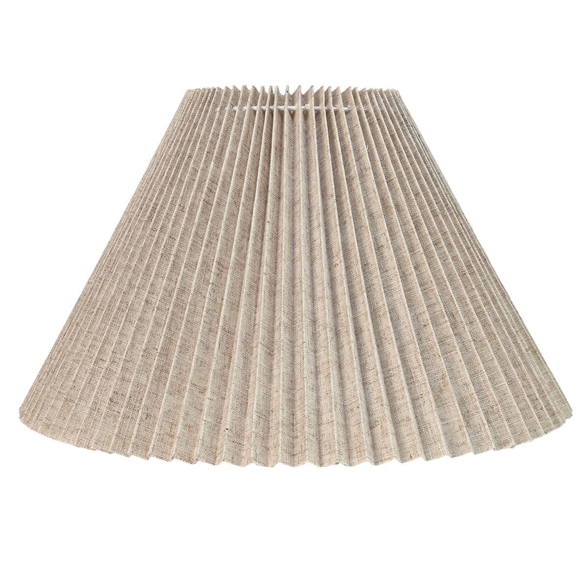 Cafe Lighting ANYA Pleated Empire Shade - Small Natural-Cafe Lighting-Ozlighting.com.au