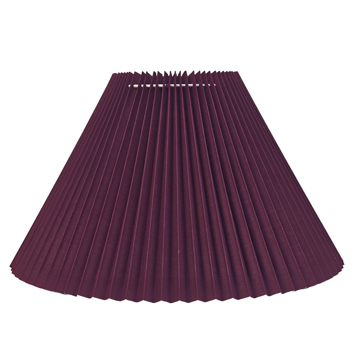 Cafe Lighting ANYA Pleated Empire Shade - Small Plum-Cafe Lighting-Ozlighting.com.au