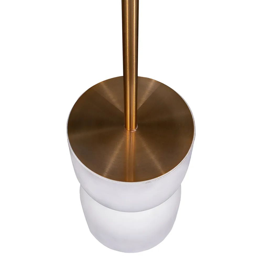Cafe Lighting BLANCA - Gold Metallic Floor Lamp-Cafe Lighting-Ozlighting.com.au