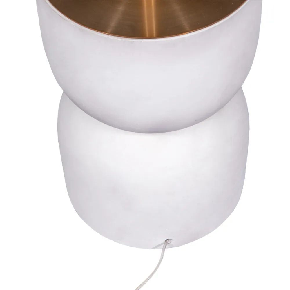 Cafe Lighting BLANCA - Gold Metallic Floor Lamp-Cafe Lighting-Ozlighting.com.au