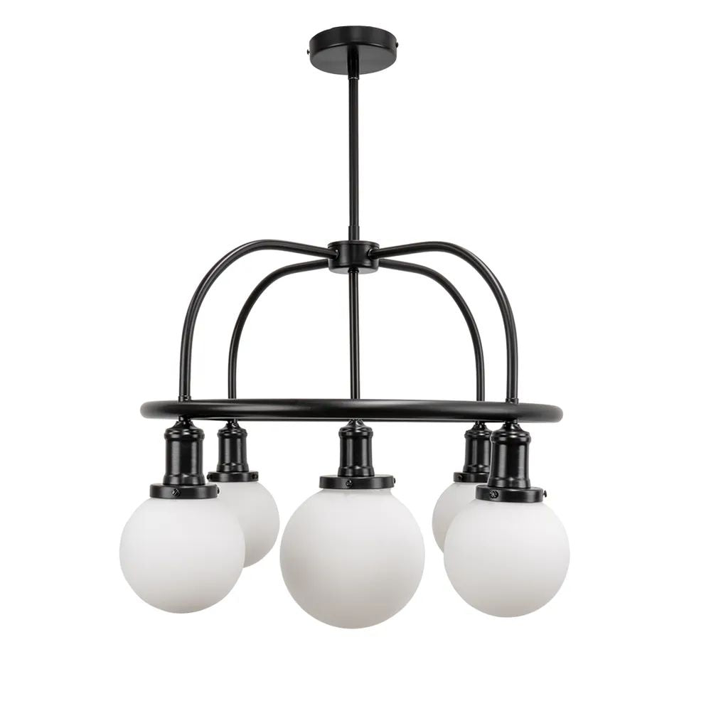 Cafe Lighting BRYANT - 5 Light Pendant-Cafe Lighting-Ozlighting.com.au