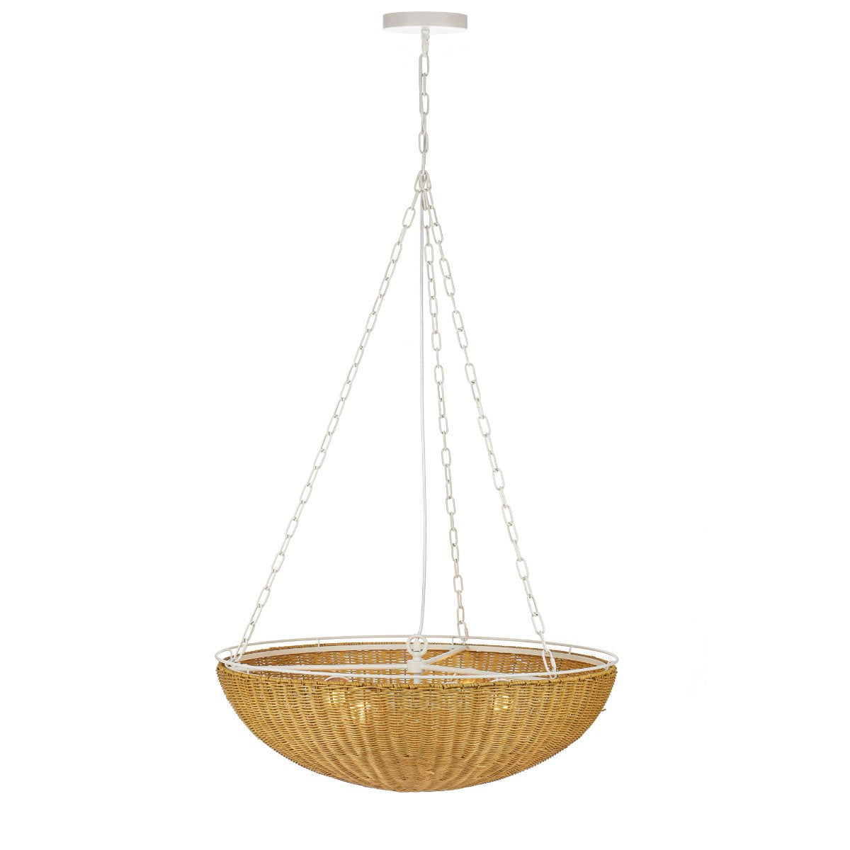 Cafe Lighting CALI Rattan Pendant - Natural-Cafe Lighting-Ozlighting.com.au
