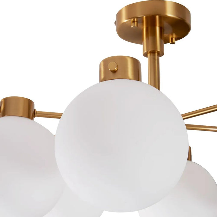 Cafe Lighting DYLAN - 25W Flush Mount Ceiling Light-Cafe Lighting-Ozlighting.com.au