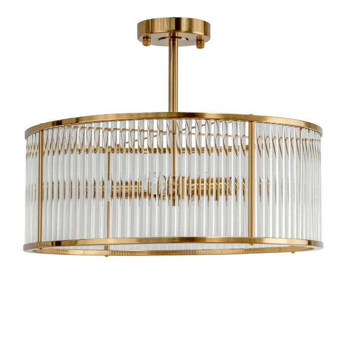 Cafe Lighting FARRAH - 4 Light Flush Mount Pendant-Cafe Lighting-Ozlighting.com.au