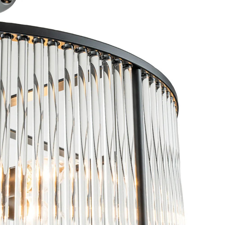 Cafe Lighting FARRAH - 4 Light Flush Mount Pendant-Cafe Lighting-Ozlighting.com.au