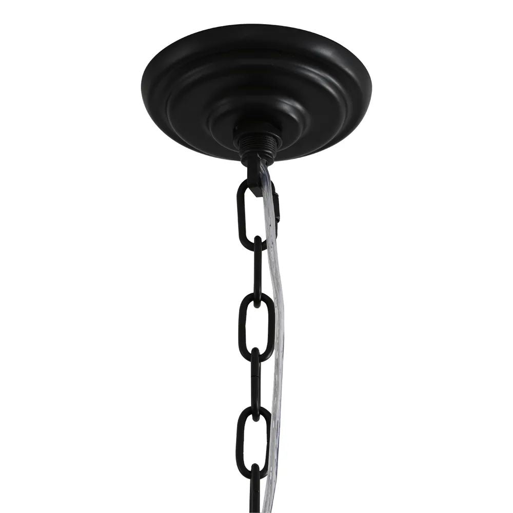 Cafe Lighting FLORENCE - 6 Light Alabaster Round Pendant-Cafe Lighting-Ozlighting.com.au