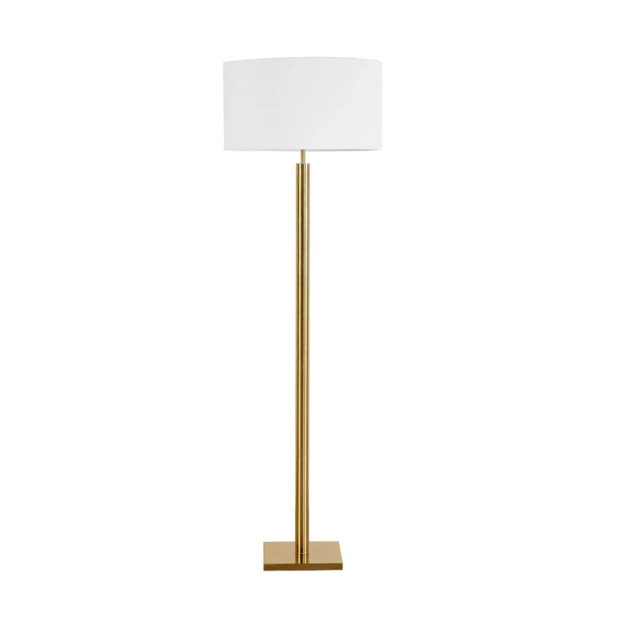 Cafe Lighting KIRKWALL Floor Lamp - Drum Shade, Foot Switch-Cafe Lighting-Ozlighting.com.au