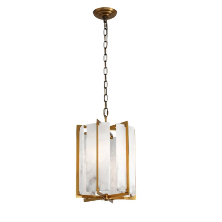 Cafe Lighting PALERMO - 1 Light Alabaster Pendant-Cafe Lighting-Ozlighting.com.au
