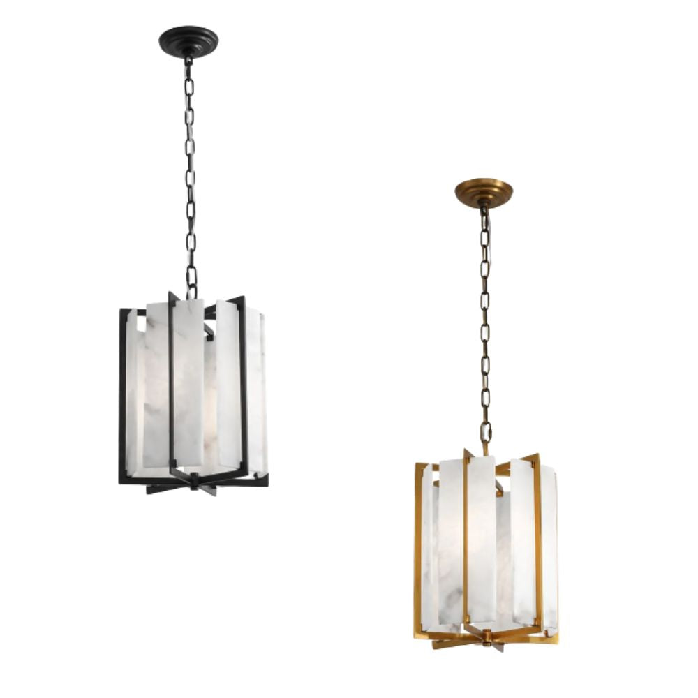 Cafe Lighting PALERMO - 1 Light Alabaster Pendant-Cafe Lighting-Ozlighting.com.au