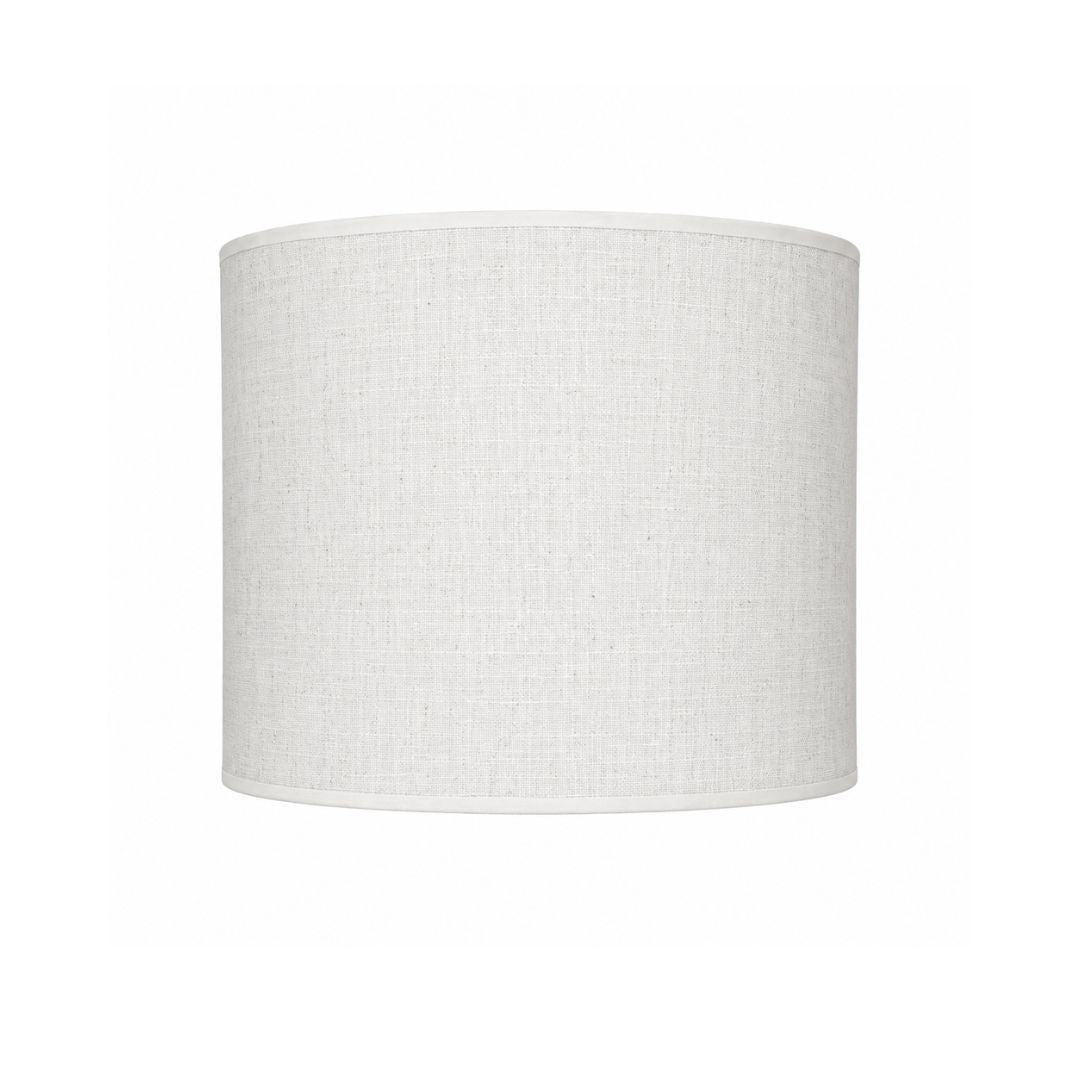 Cafe Lighting PATRONGA Drum Table Lampshade - White-Cafe Lighting-Ozlighting.com.au