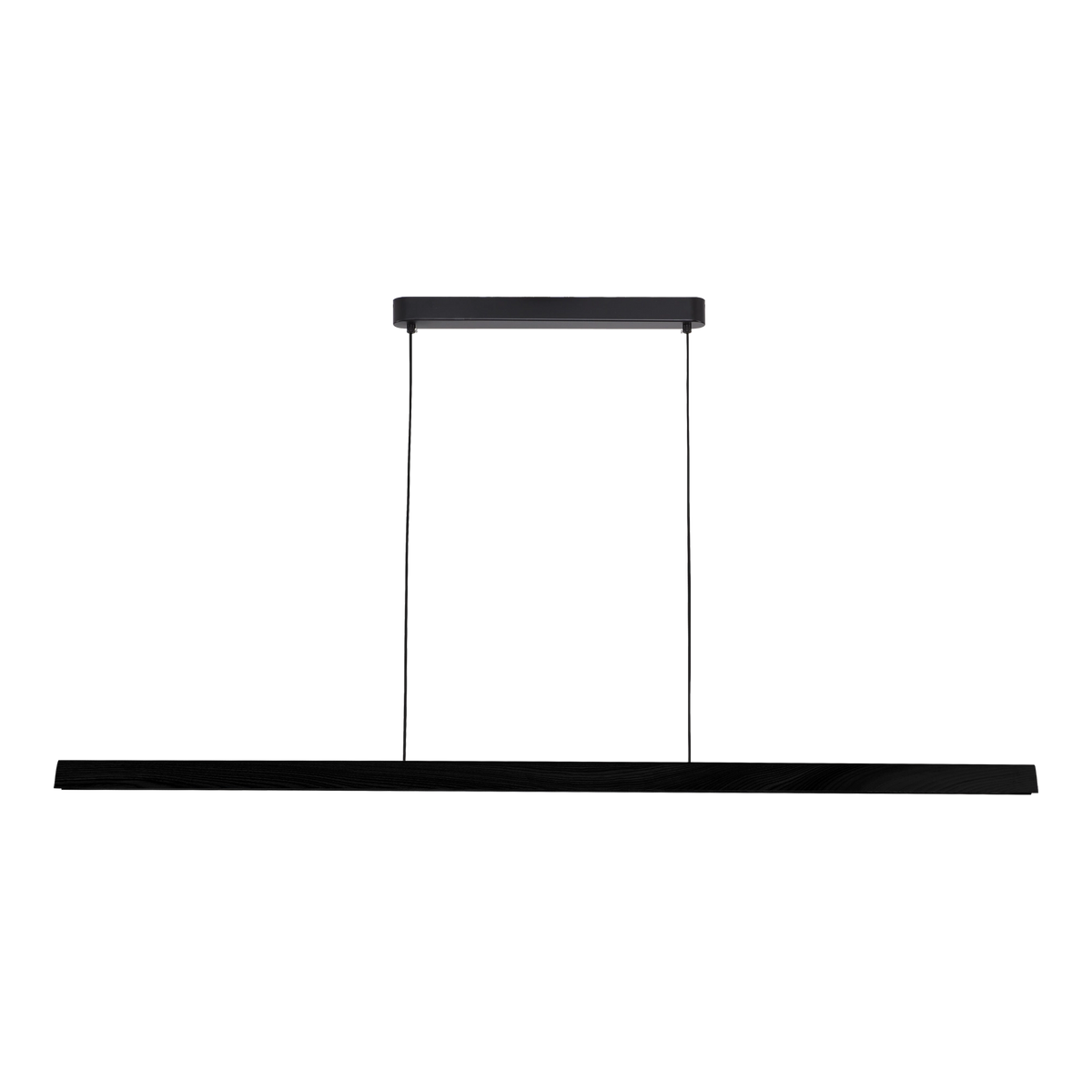 Calibo Avocent 2000mm Slim Timber Triangular Edge LED Linear Pendant-Calibo-Ozlighting.com.au